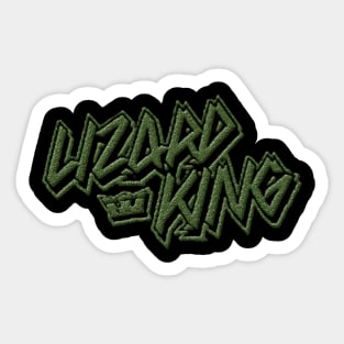 lizard king Sticker